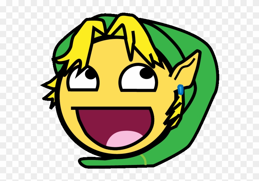 Awesome Face - Link Meme Face Clipart #2615756