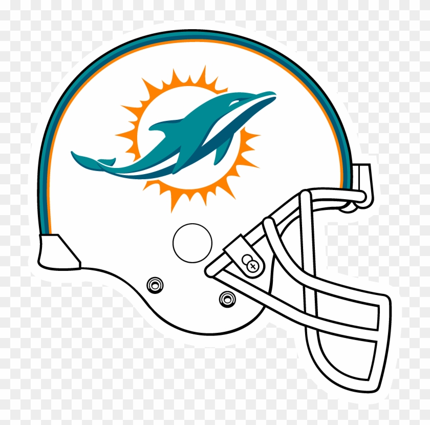 More Free Miami Dolphins Coloring Page Png Images - Miami Dolphins Logo 2018 Clipart #2615761