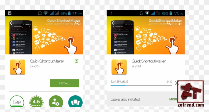 Ahmasaber Ah Chuan Playstore Ah Qucikshortcutmaker - Home Screen Clipart #2615866