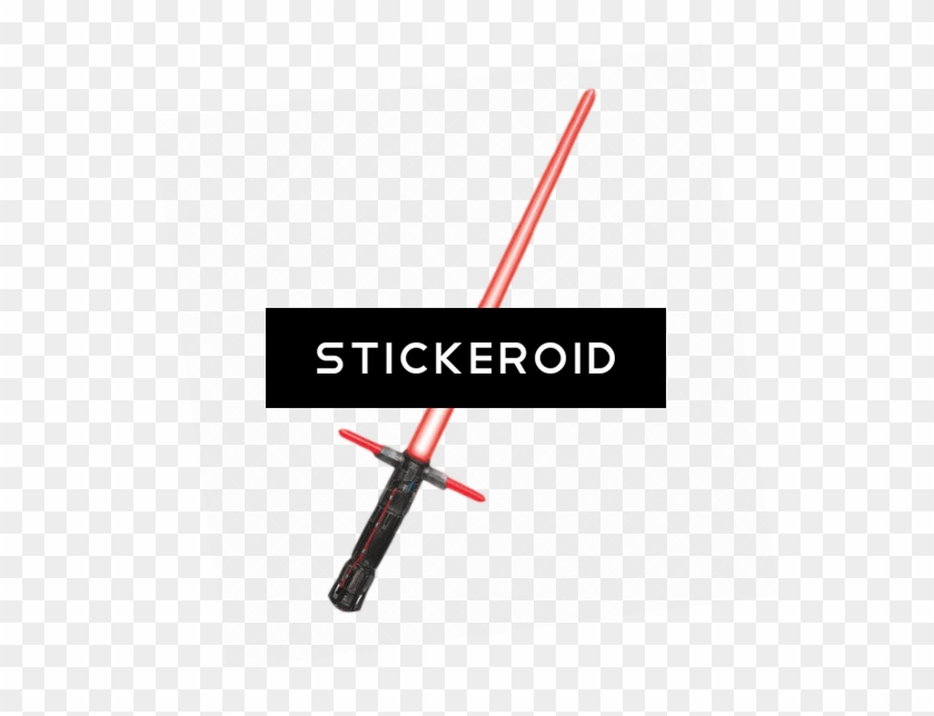 Kylo Ren Red Lightsaber - Quartz Clock Clipart