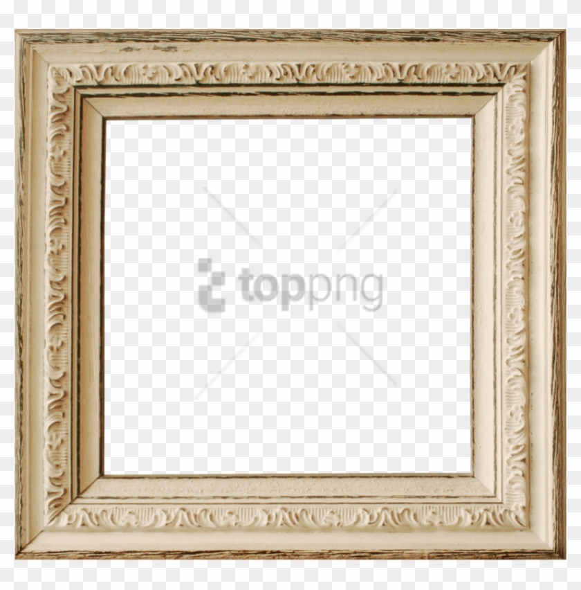 Free Png Old Wooden Frame Png Png Image With Transparent - Baby Girl Headbands Clipart