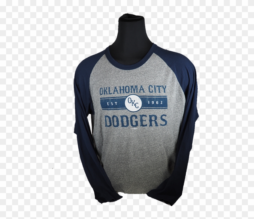 Triblend Dodgers Long Sleeve - Sweater Clipart #2617389