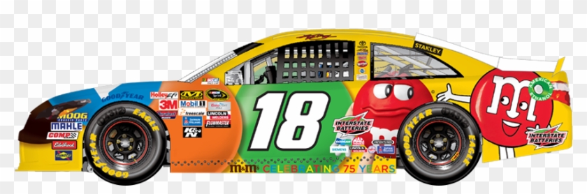 Go To Image - Kyle Busch 18 Skittles Clipart #2617551