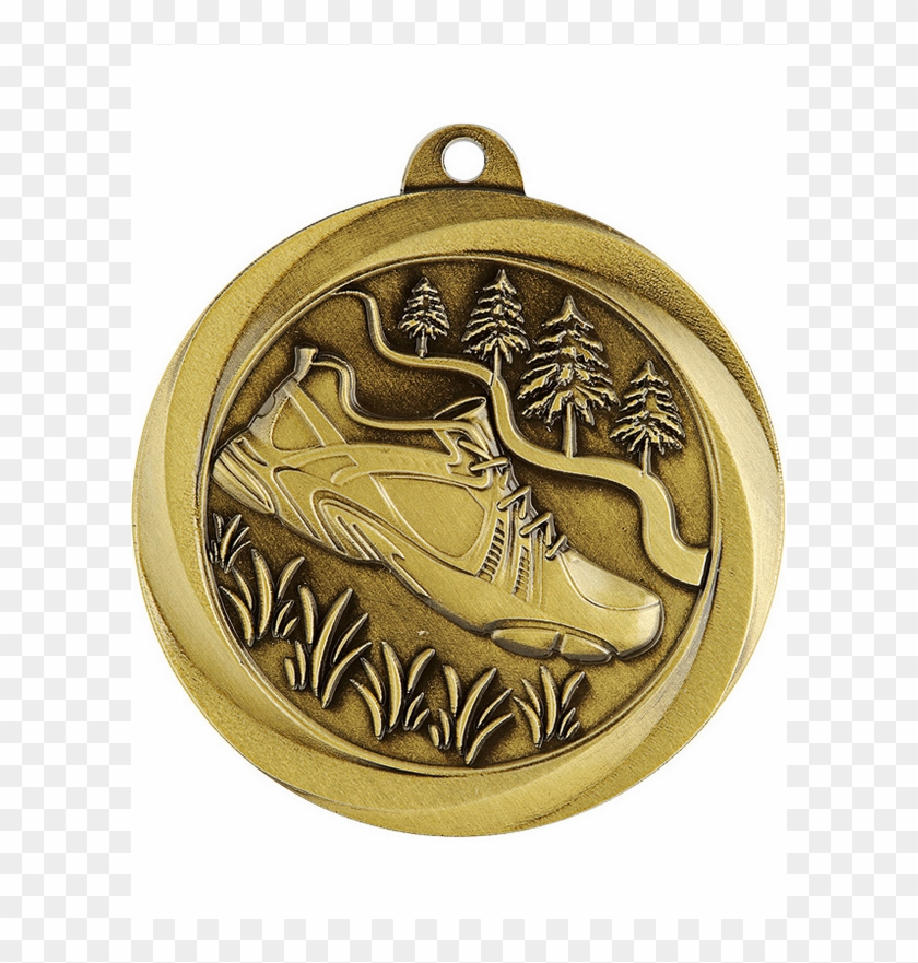Me925g Cross Country Gold Medal 50mm - Medals Cross Country Clipart