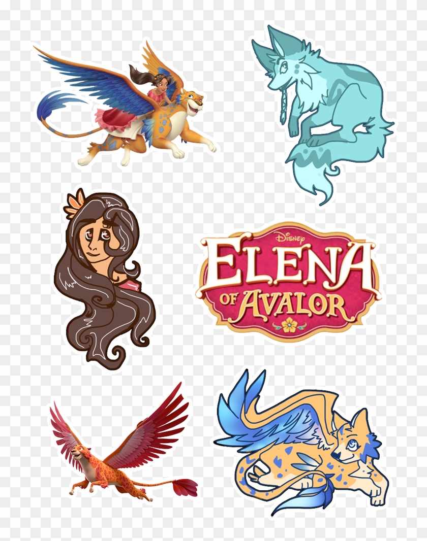 “ My Complete Elena Of Avalor Sticker Sheet I Own A - Elena Of Avalor Clipart #2617851