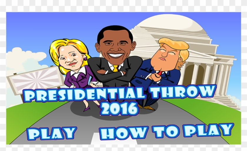 President Throw - Cartoon Clipart #2618418