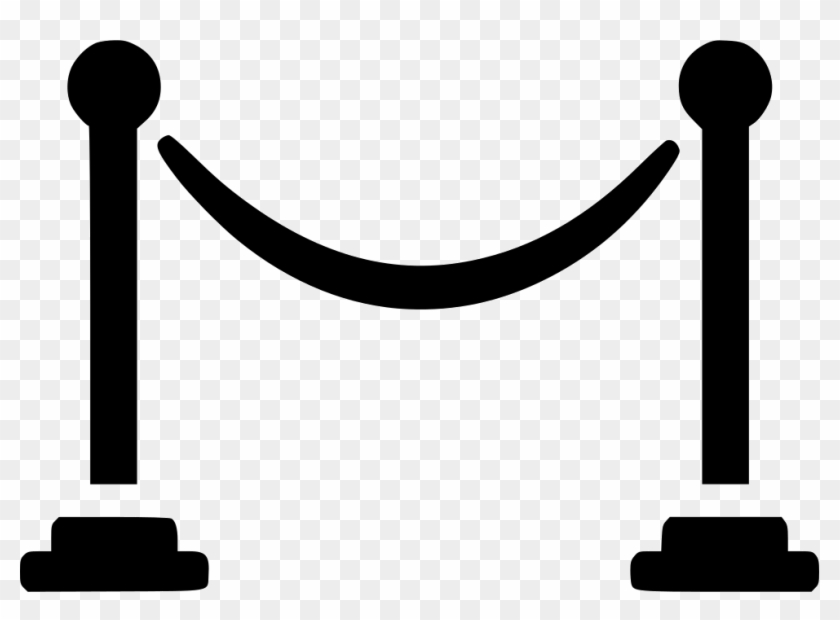 Rope Barrier Icon Png Clipart #2618522