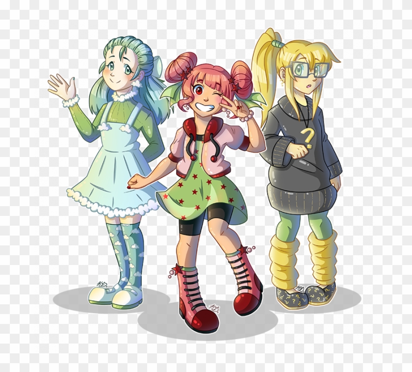 Standard Anime Character Drawing - Cartoon Clipart