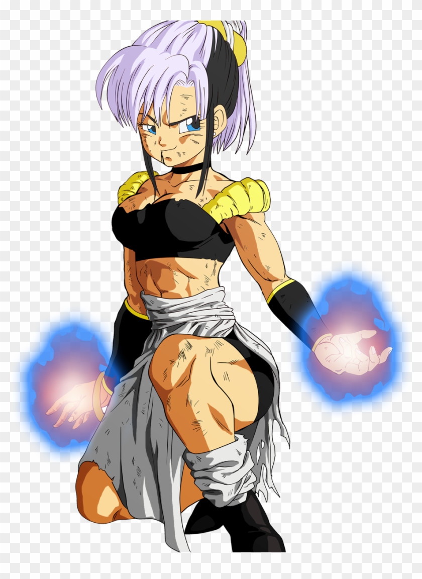 Buruchi, The Fusion Of Bulma And Chi-chi - Dragon Ball Fusion Bulchi Clipart