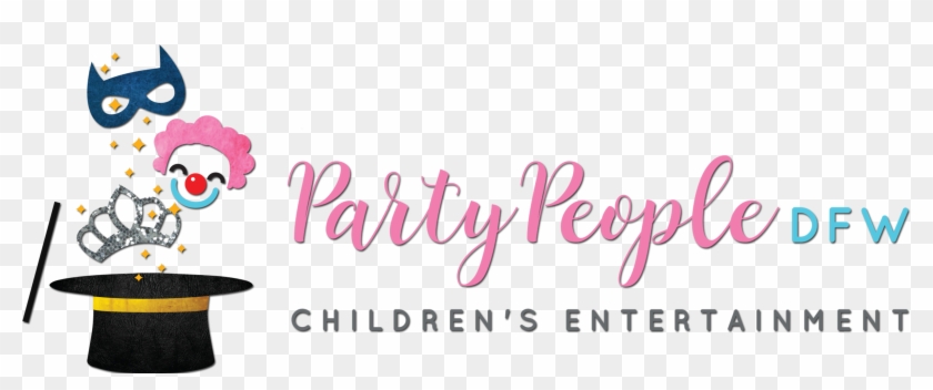 Party People Dfw - Calligraphy Clipart