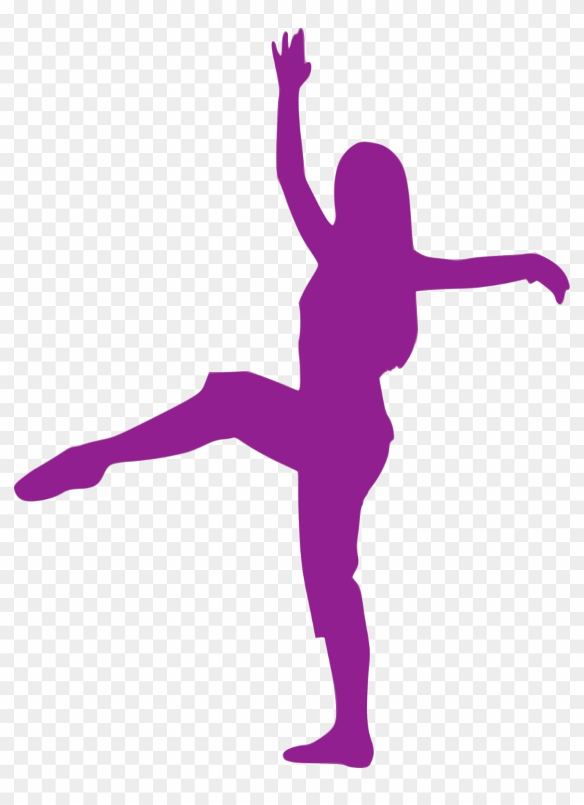 Silhouette Ballet Dancer Performing Arts Clip Art - Dancer Silhouette Color Png Transparent Png #2619352