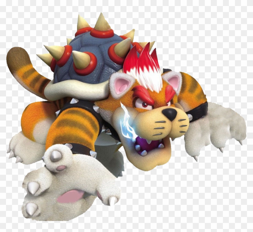 Bowser Super Mario 3d Worldcat - Super Strong Bowser Clipart