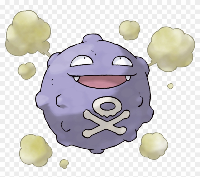 Koffing - Pokemon Koffing Clipart