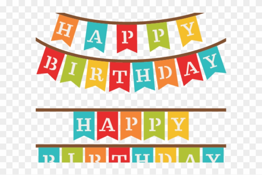Happy Birthday Flag Banner Png Clipart