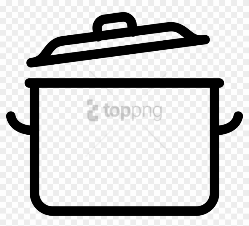 Free Png It Is A Kitchen Pot And Lid - Значок Кухня Пнг Clipart #2619790