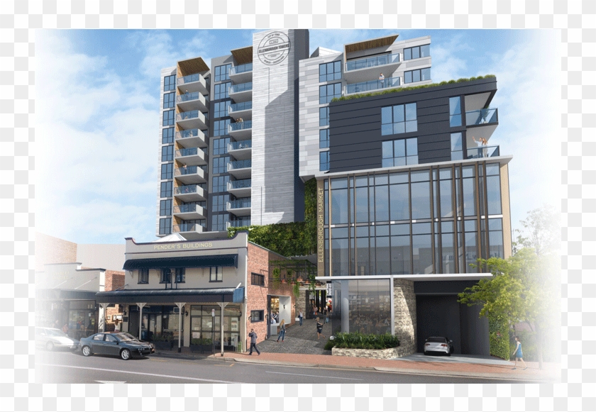 A New Twin-tower Development Has Been Approved Which - Commercial Building Clipart