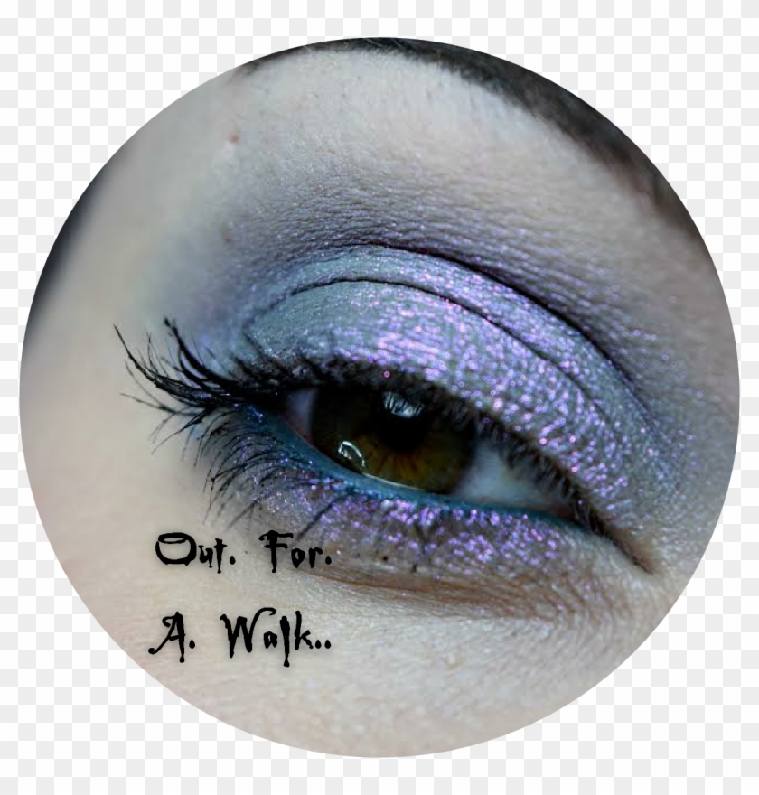 Graphic Black And White Eyeshadow Drawing Colorful - Eye Shadow Clipart #2620250