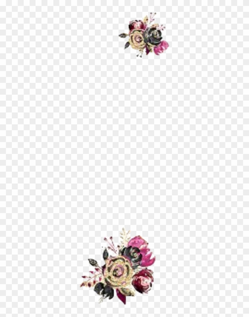 #watercolor #flowers #clipart #png #purple #black #peonies - Parallel Transparent Png