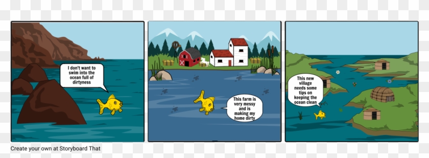 Franklin The Fish - Cartoon Clipart #2621227