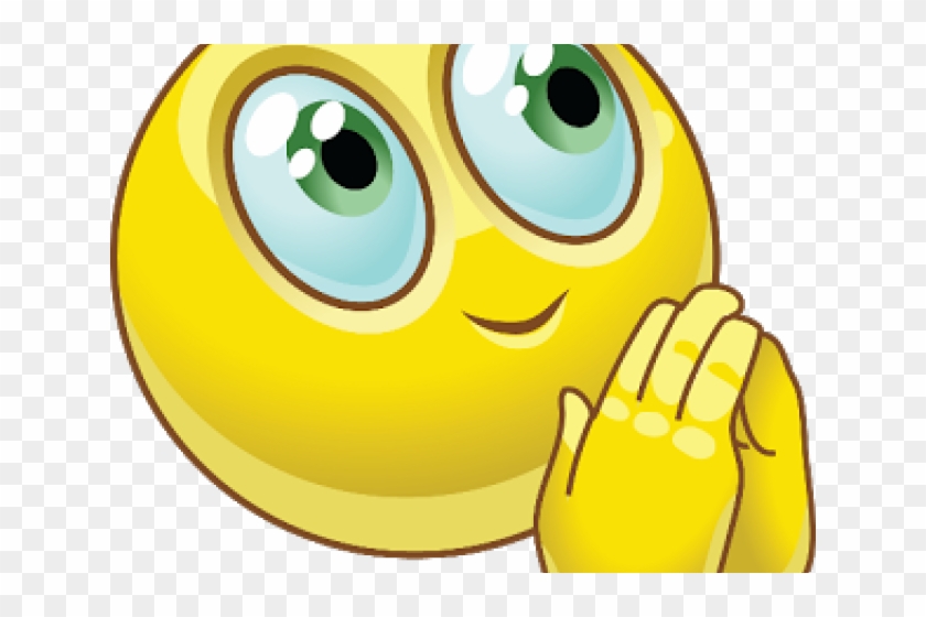 Hand Emoji Clipart God - Emoji Praying - Png Download #2621467