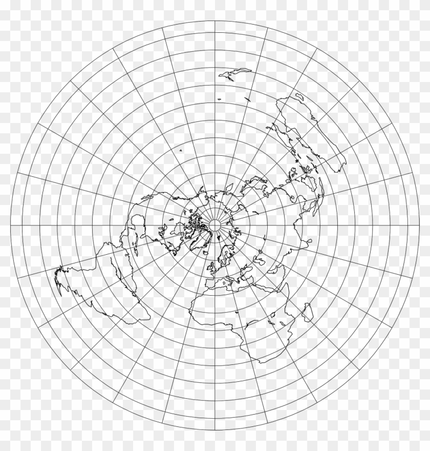 Current Weather On A Flat Earth - Circle Clipart