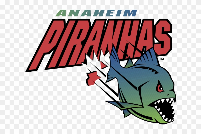 Anaheim Piranhas Logo - Anaheim Piranhas Clipart