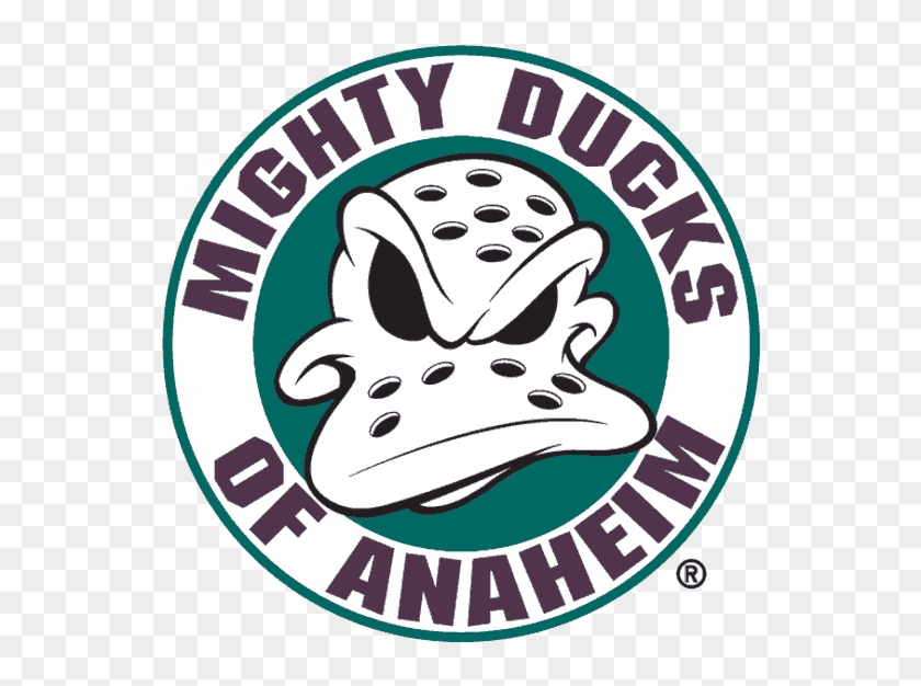 Anaheim Ducks Logo Alternate 1995 - Mighty Ducks Logo Png Clipart #2621617