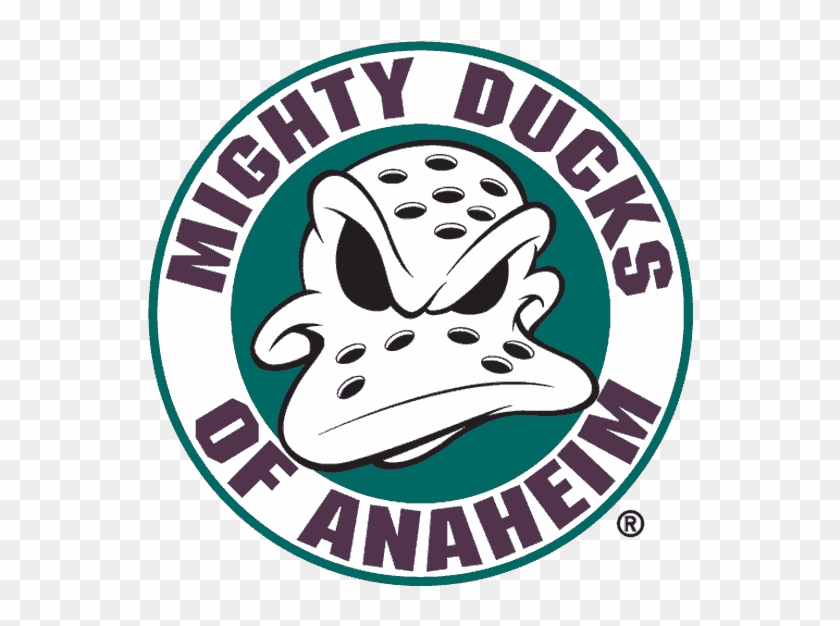 Anaheim Ducks Logo Alternate 1995 - Mighty Ducks Logo Png Clipart
