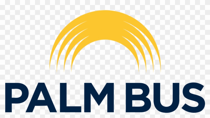 Palm Bus Logo - Graphic Design Clipart #2621688