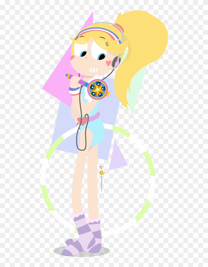 Butterfly Clip Ponytail - Star Vs The Forces Of Evil Ponytail - Png Download