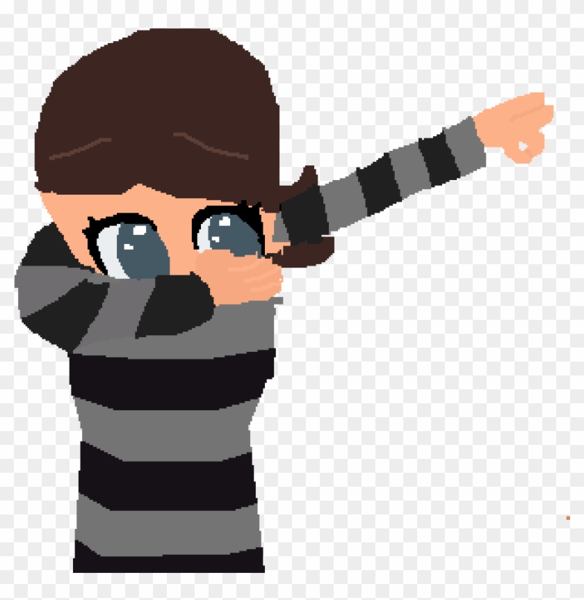 Draw Me Dabbing Request - Cartoon Clipart