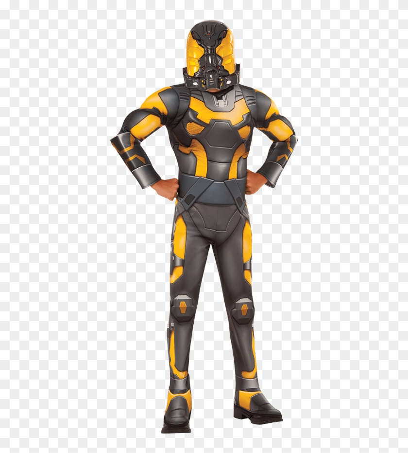 Halloween Costume Ant Man , Png Download - Yellow Jacket Marvel Cosplay Clipart