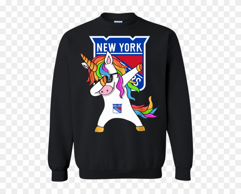 Dabbing Hip Hop Unicorn Dab New York Rangers Shirt Clipart