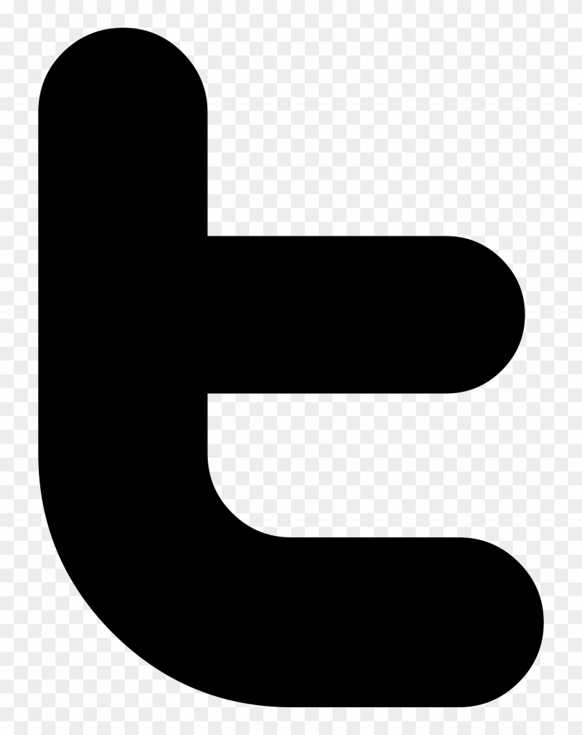 Letter Png Icon Free Download Comments - Logo Twitter Letra Png Clipart