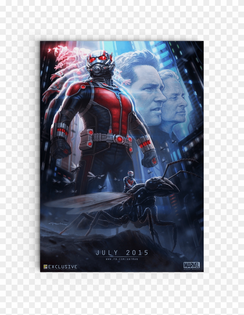 Ant-man Transformation Poster - Ant Man First Look Clipart