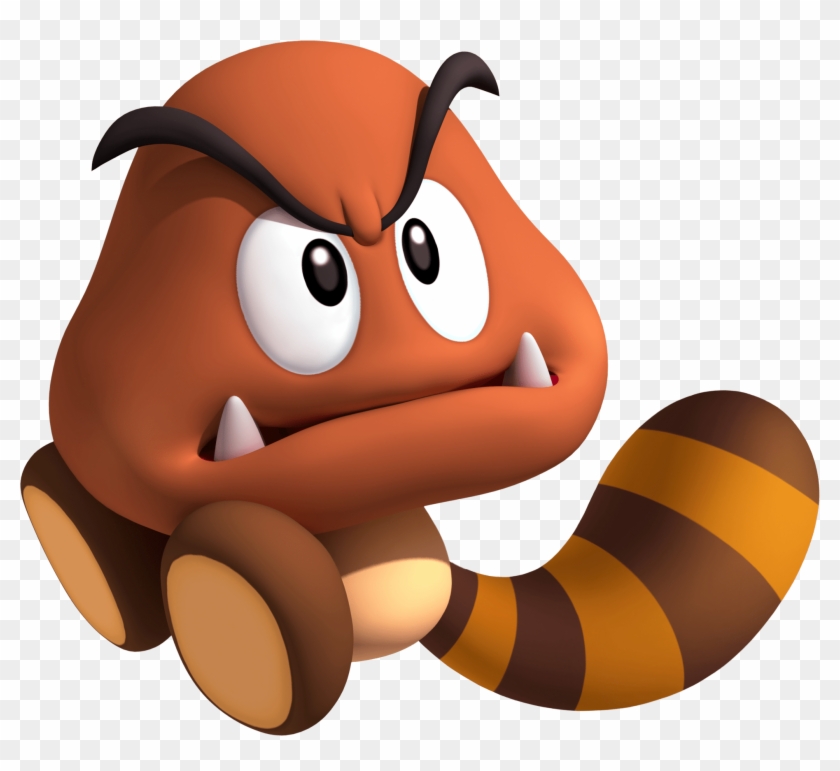 Mario Goomba - Super Mario 3d Land Goomba Clipart