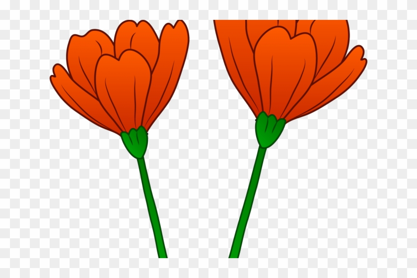 Poppy Clipart Orange Poppy - California Poppy Clip Art - Png Download #2622587
