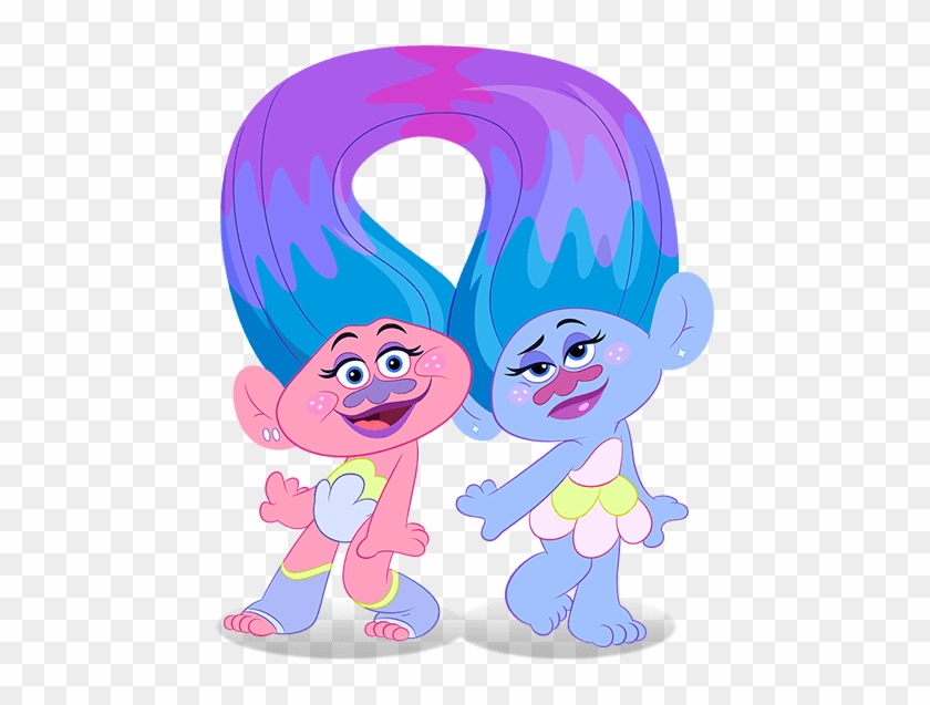 Satin Und Seide - Satin And Chenille From Trolls Clipart #2622642