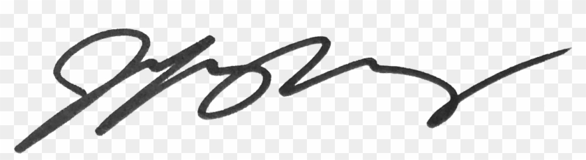 Jeff Signfat - Calligraphy Clipart #2622876