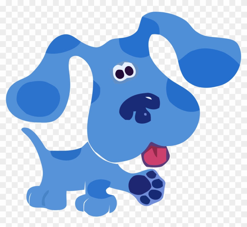 Blue's Clues Clip Art Hello Clipart Png - Blue From Blues Clue Transparent Png