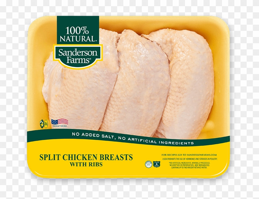 Family Pack Split - Pack Of Chicken Tenders Clipart