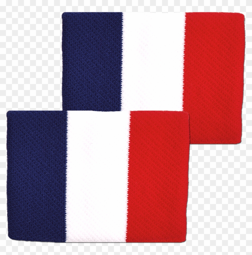France Flag Wristbands - Patchwork Clipart