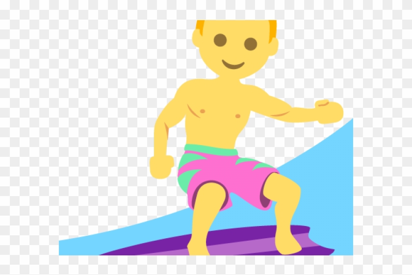 Surfer Emojis Clipart
