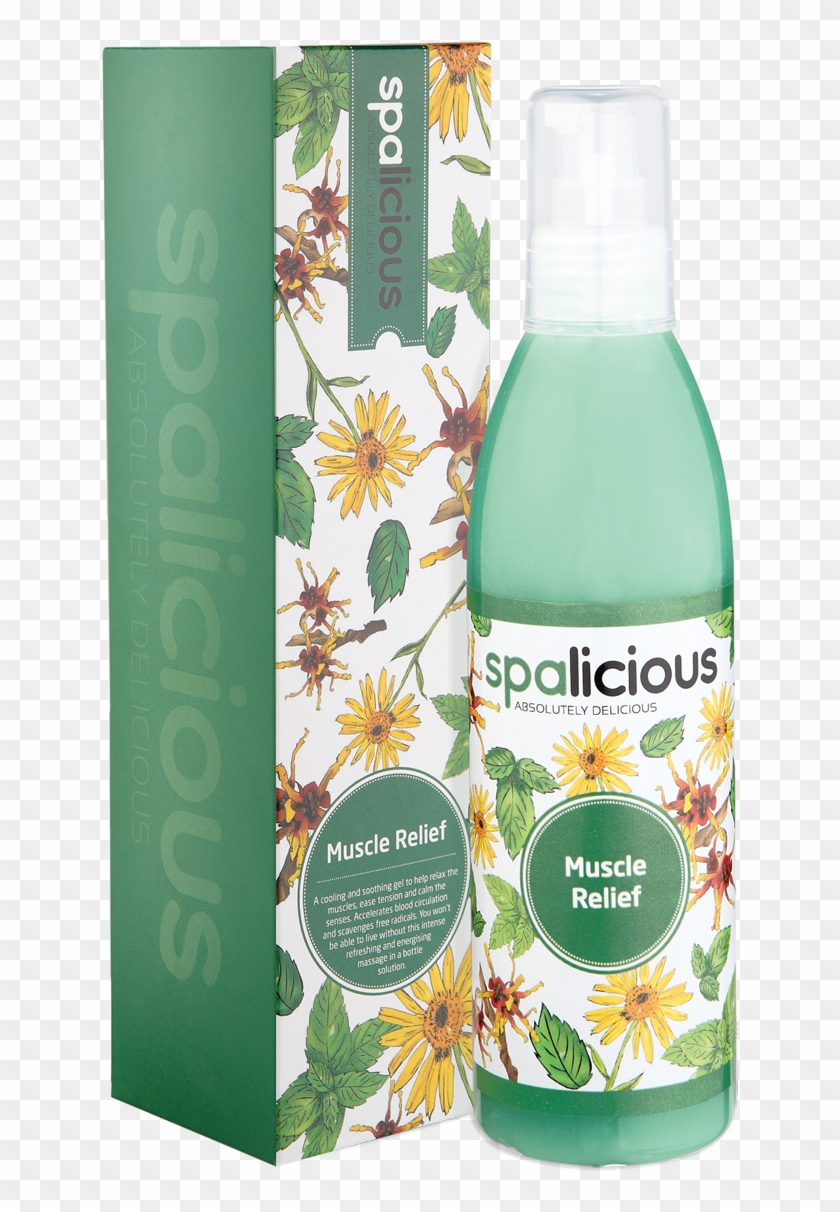 Muscle Relief Gel - Spalicious Muscle Relief Gel Clipart #2623705
