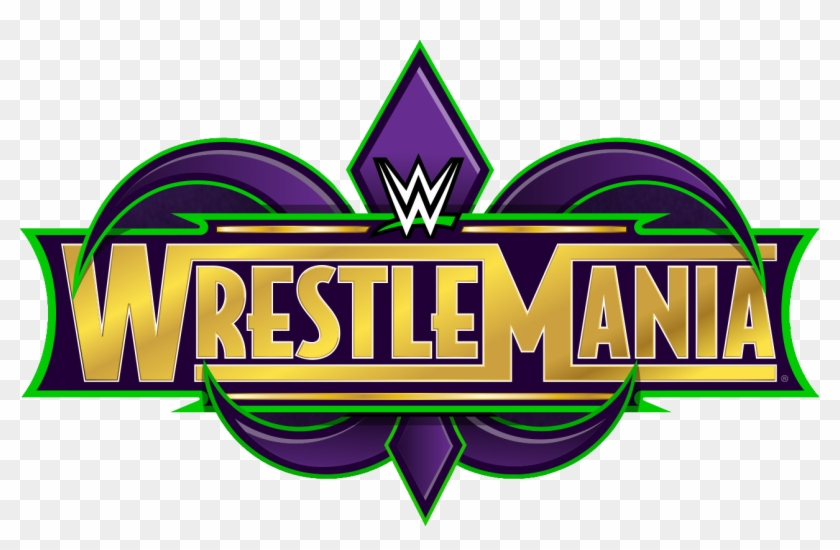 Wwe Wrestlemania 34 Logo Clipart #2623709