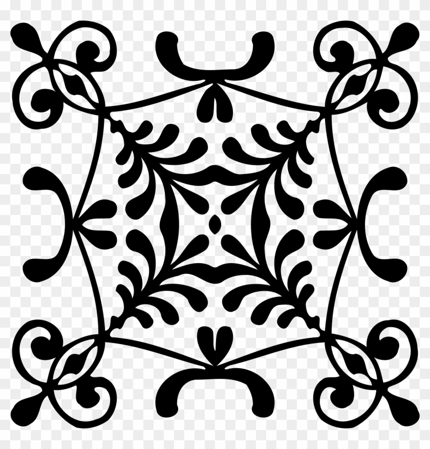 Vector Square Ornament Huge Freebie Download For Powerpoint - Motif Clipart #2624224