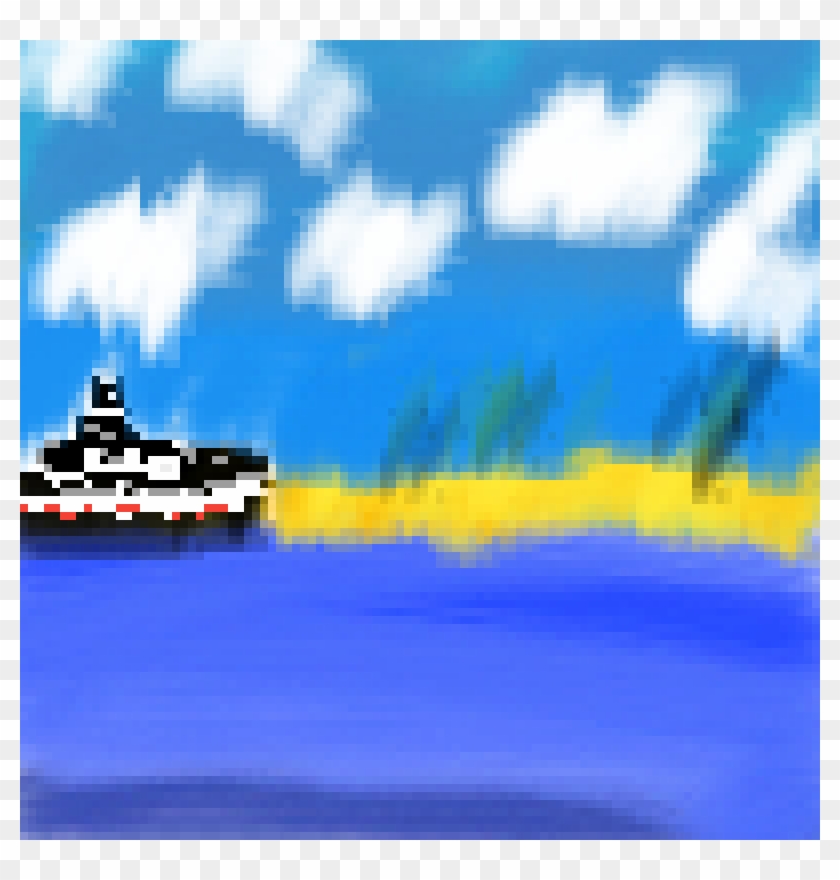 Titanic - Painting Clipart