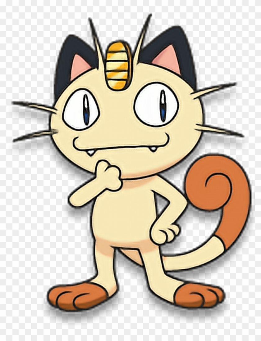#pokemon #meowth The Best Pokemon - Pokemon Team Rocket Cat Clipart