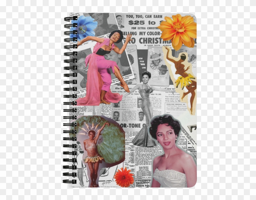 Spiral Notebook Aggravated Youth - Josephine Baker Banana Clipart #2625532