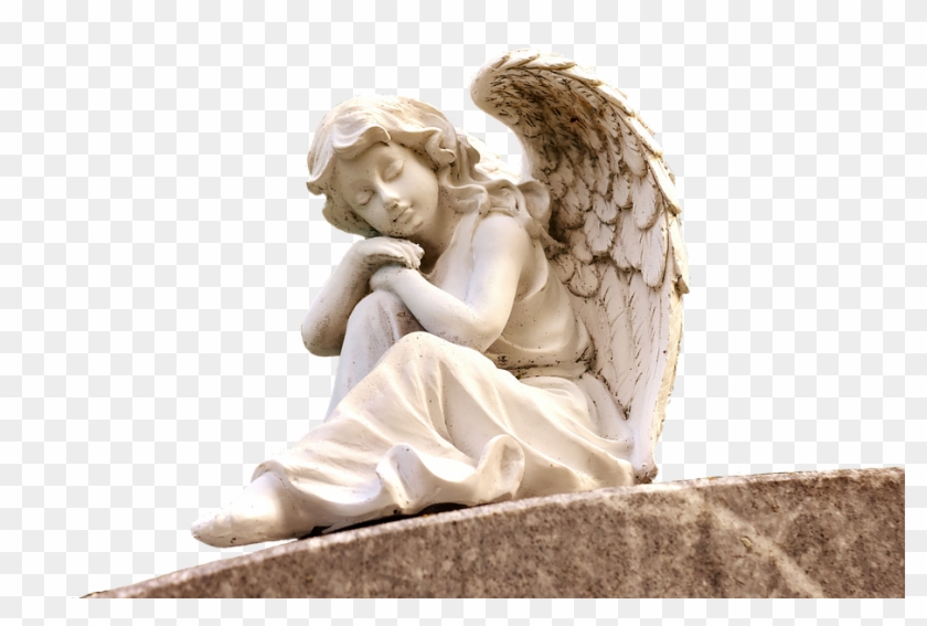 Angel, Sculpture, White, Figure, Cemetery, Faith, Hope - Angel Number 0909 Doreen Virtue Clipart #2625769